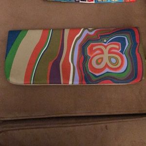 Arbonne Suede Clutch purse